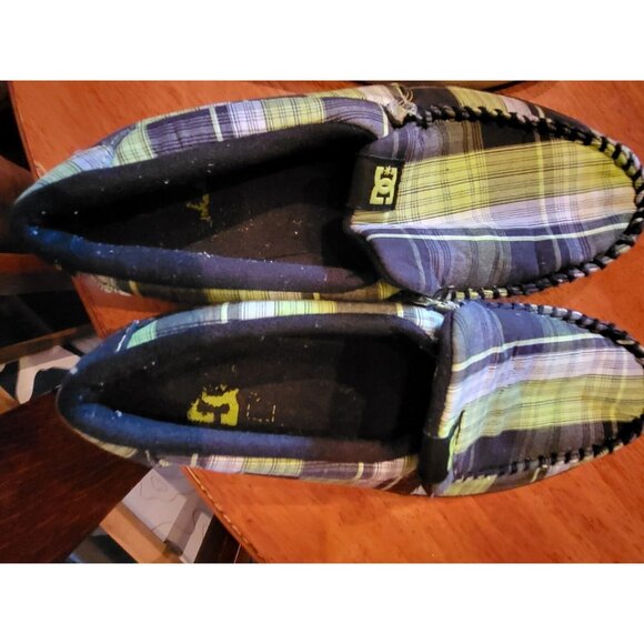 DC Skate Sneakers Shoes Chunky Size 8 Women's Plaid lot of 2 Pairs Comfy - Picture 3 of 5